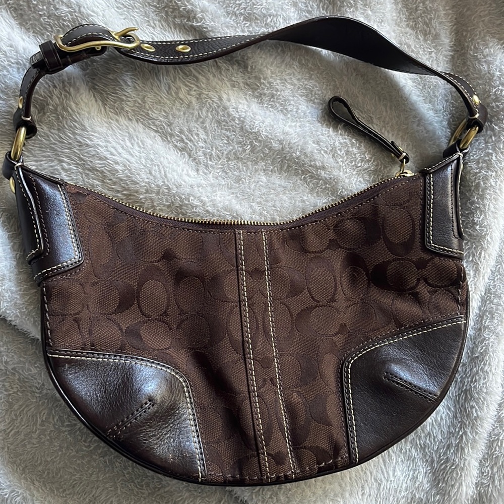 Dark Brown Coach purse